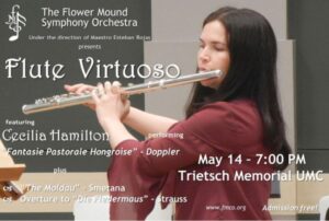 Concert poster: Flute Virtuoso
