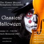 Classical Halloween concert poster